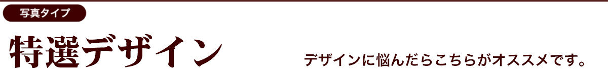 特選デザインカテゴリー